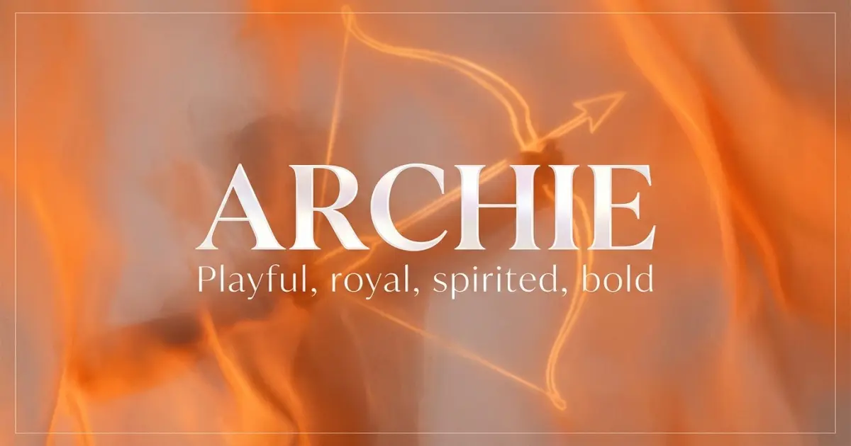 Archie Name Vibe