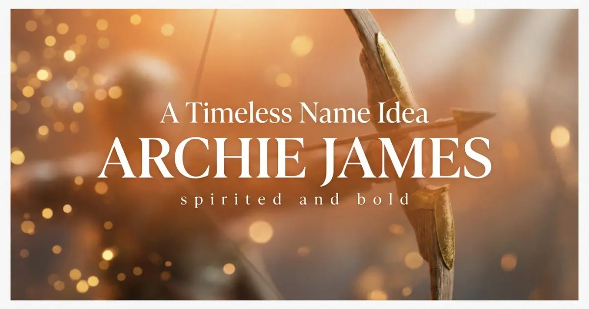 Timeless Middle Name Idea For Archie