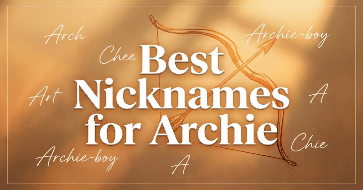 Nicknames for Archie