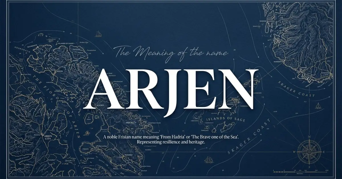 Arjen name meaning