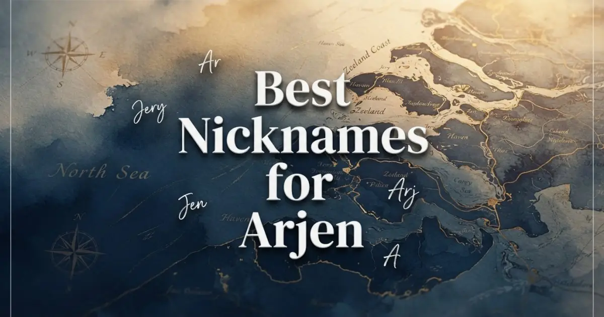 Nicknames for Arjen