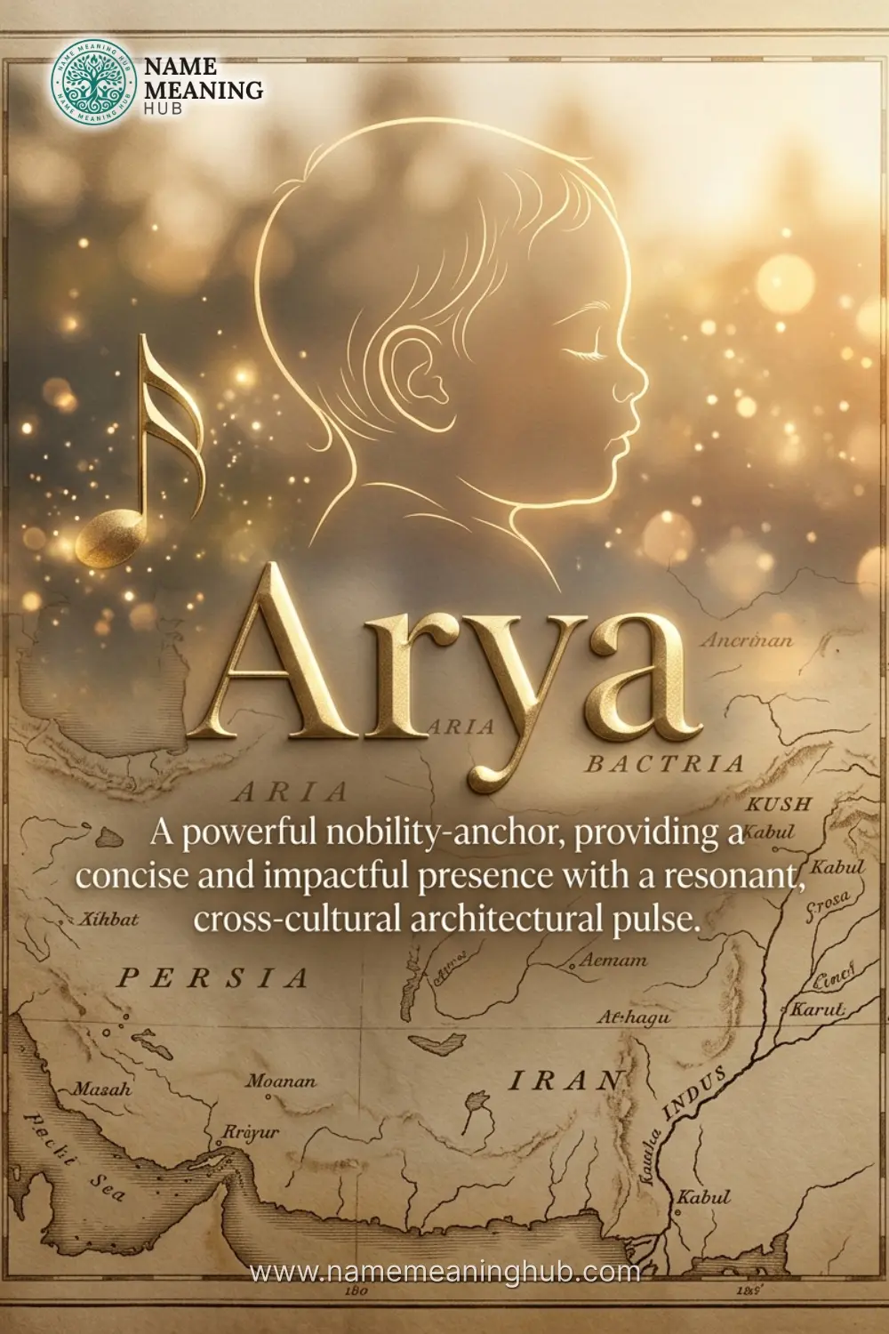 Meaning of the name Arya: A powerful nobility-anchor, providing a concise and impactful presence with a resonant, cross-cultural architectural pulse.