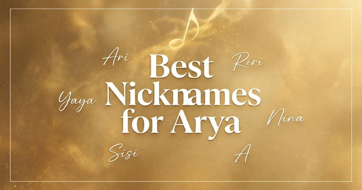 Nicknames for Arya