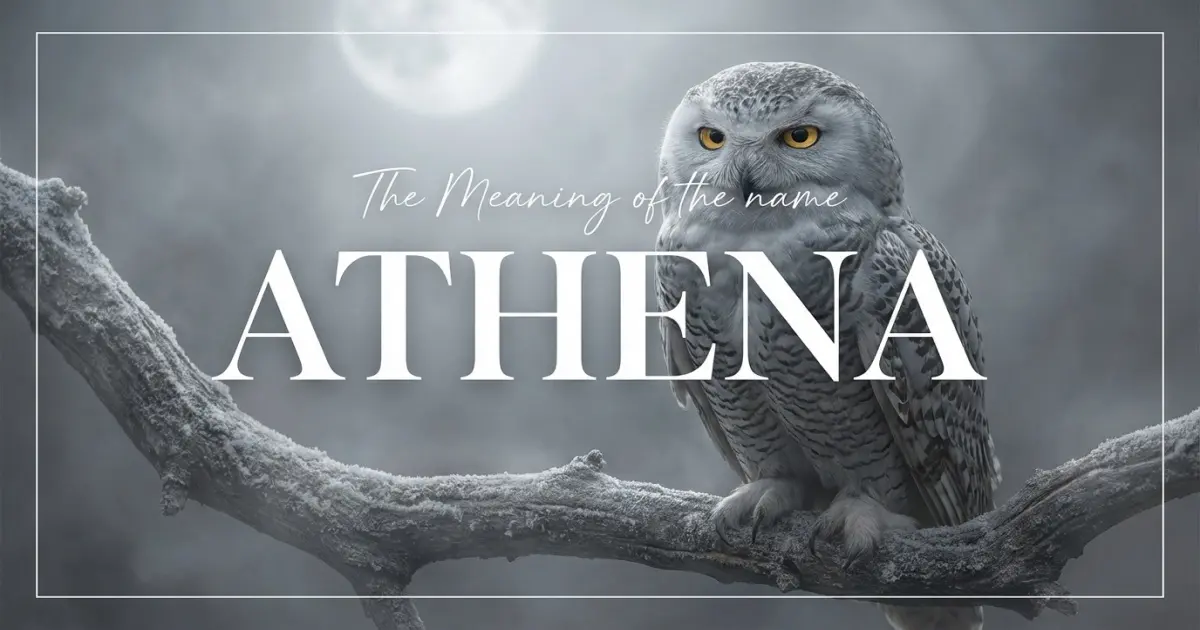 Athena name meaning