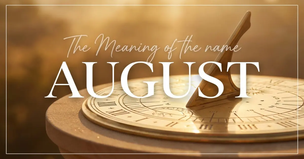 August name meaning