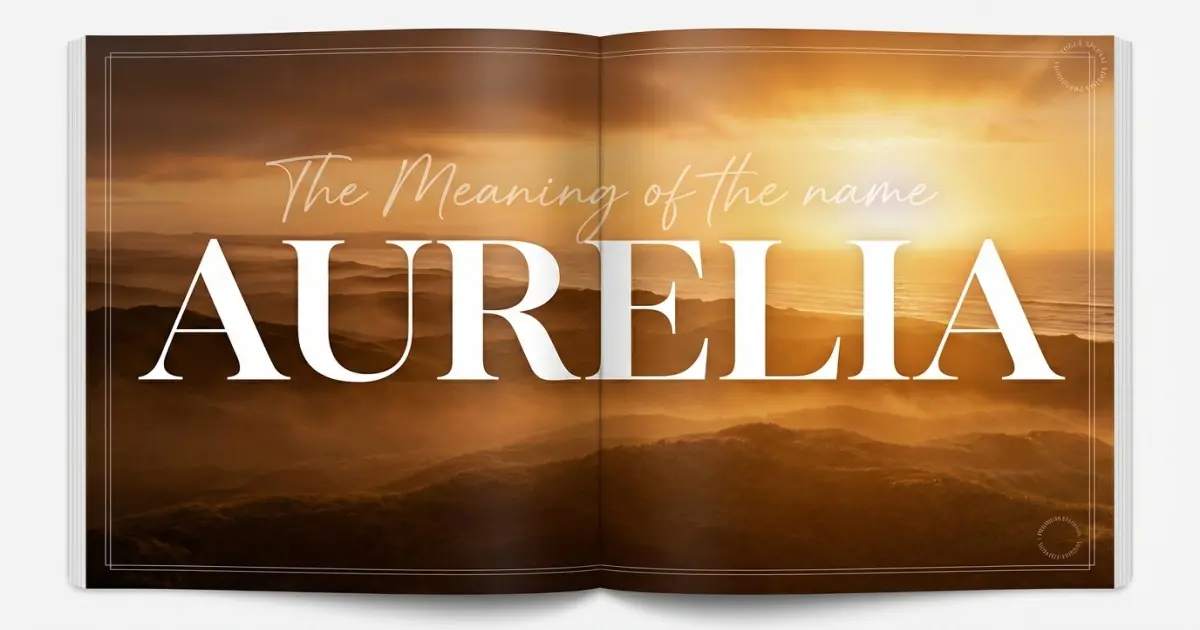 Aurelia name meaning