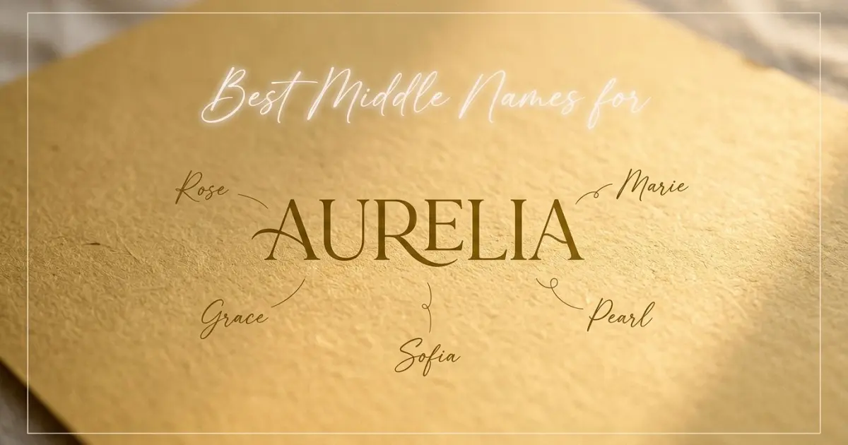 Best middle names for Aurelia