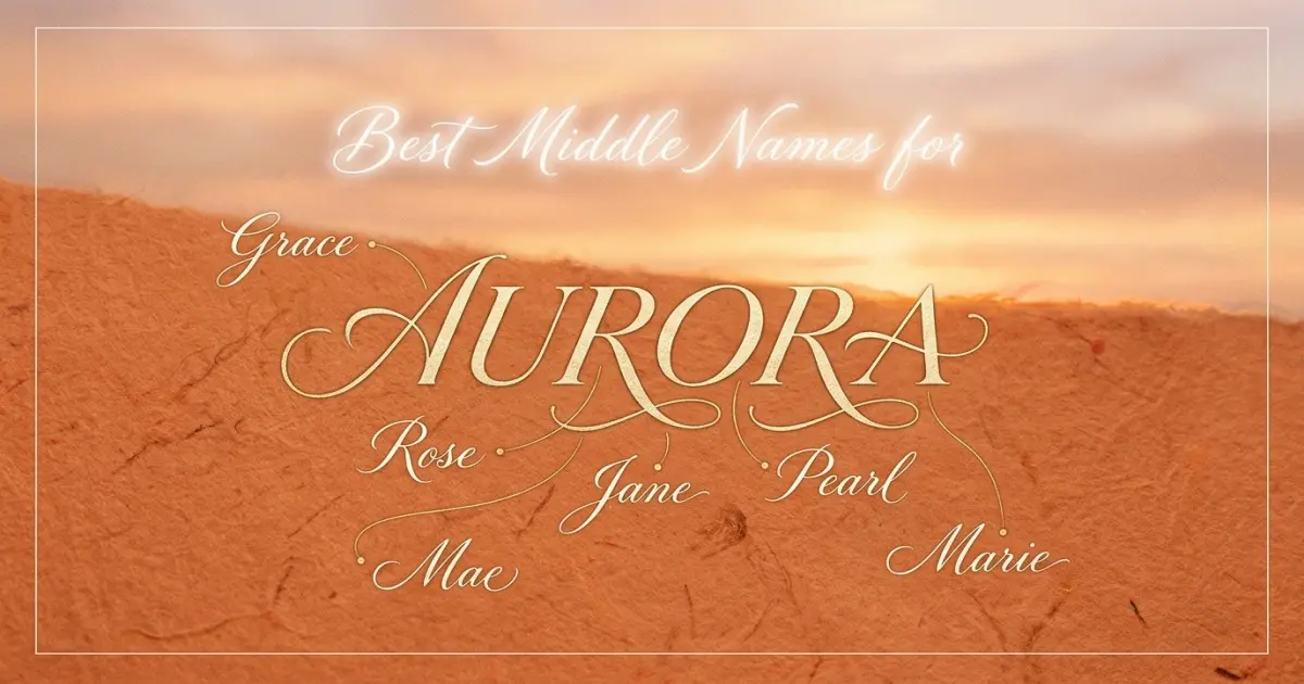 Best middle names for Aurora