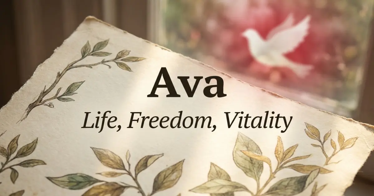 Ava Meaning Themes