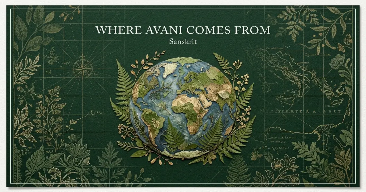 The name Avani comes from: Sanskrit