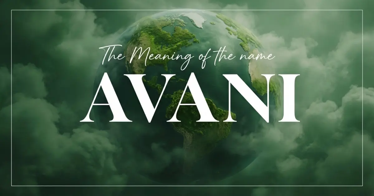 Avani name meaning