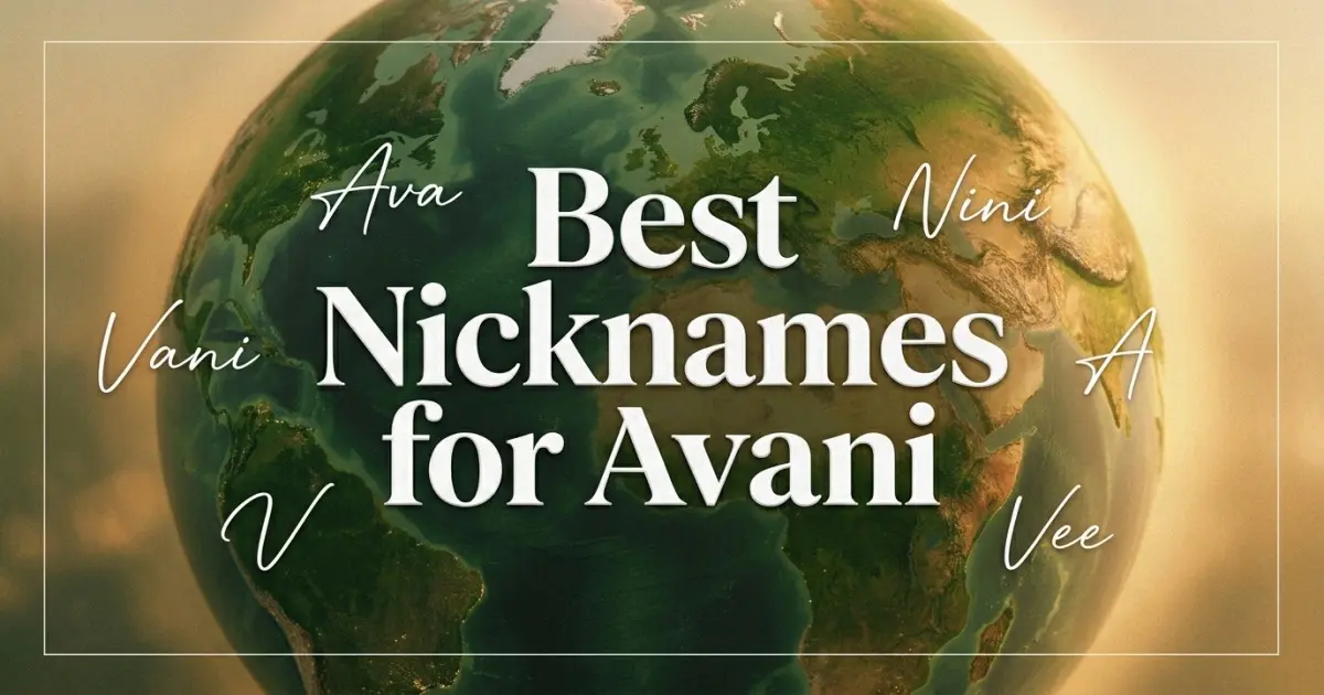 Nicknames for Avani