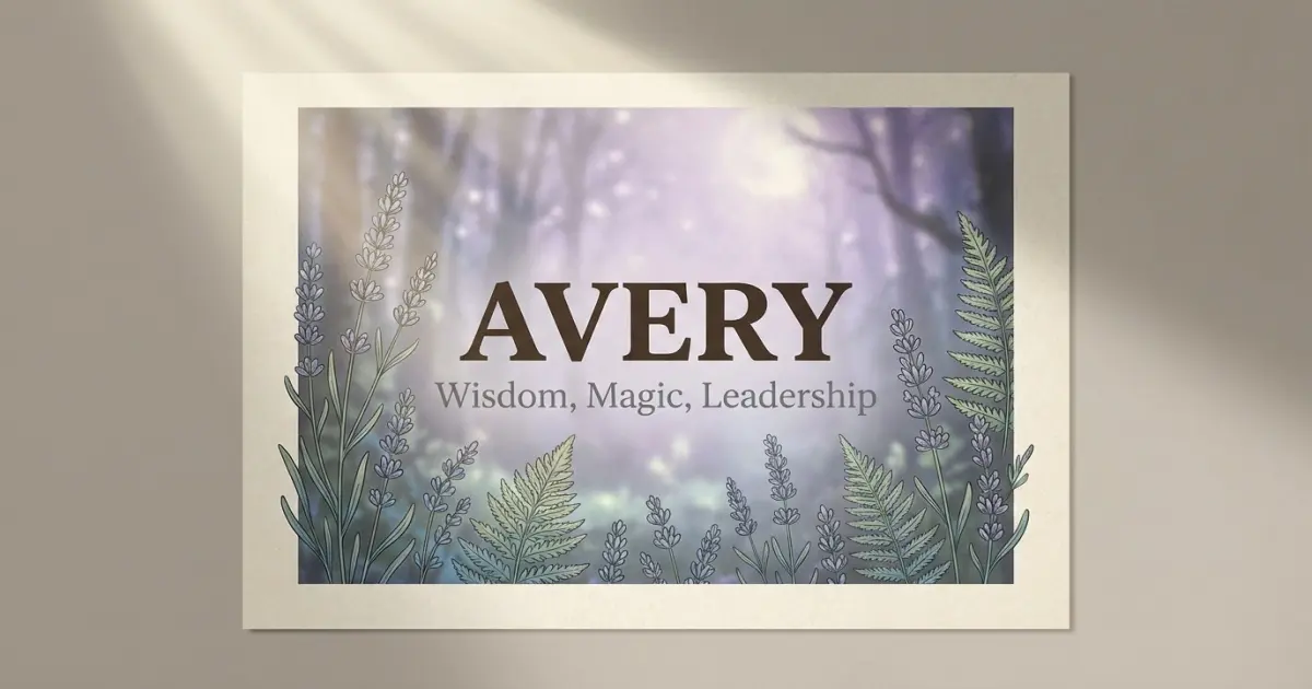 Avery Meaning Themes