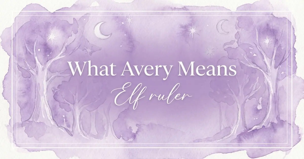 What Avery Means