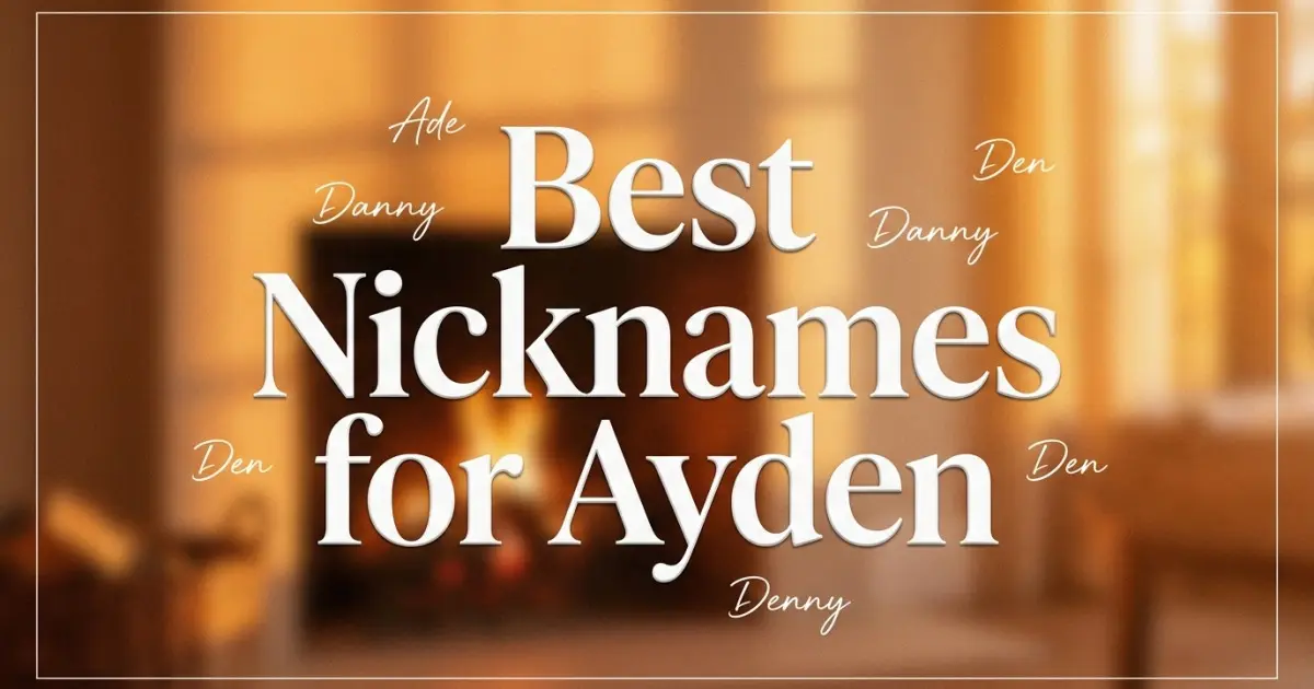 Nicknames for Ayden