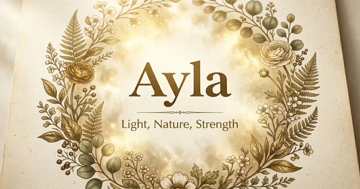 Ayla meaning themes: light, nature, strength