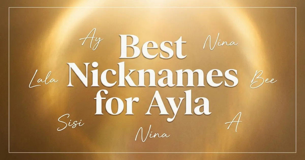 Nicknames for Ayla
