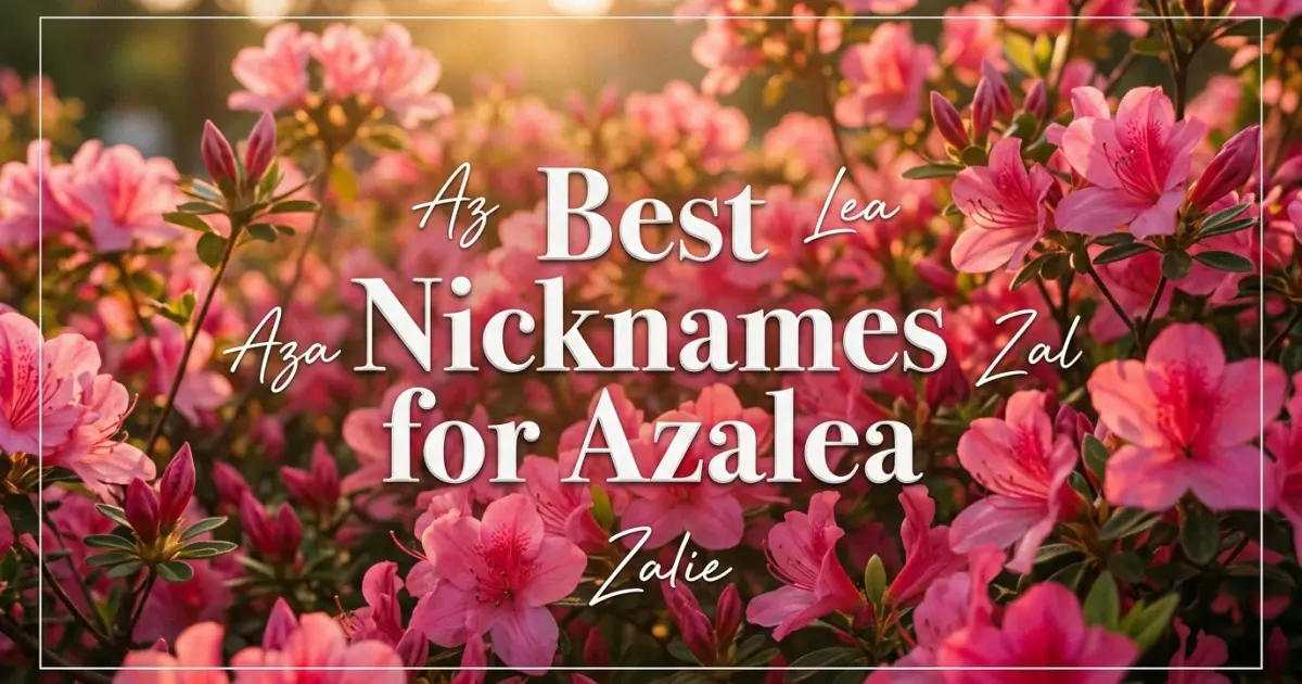 Nicknames for Azalea