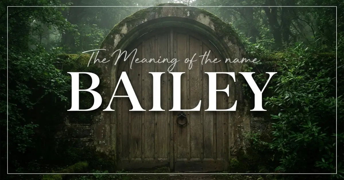 Bailey name meaning