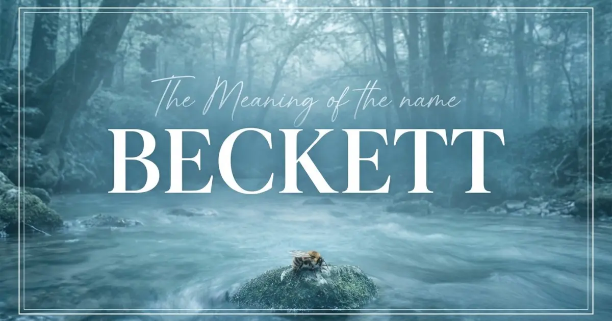 Beckett name meaning