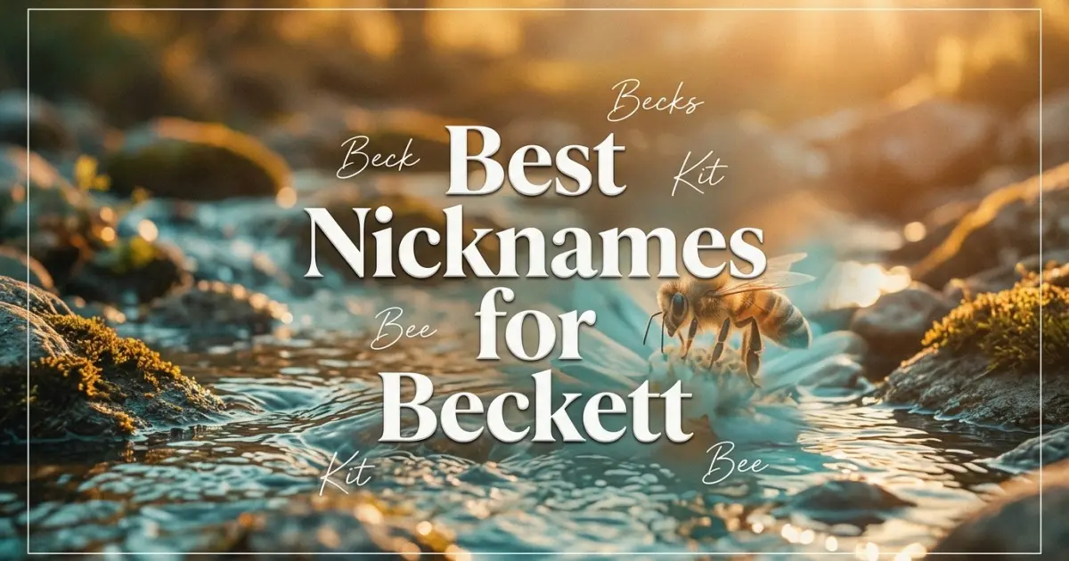 Nicknames for Beckett