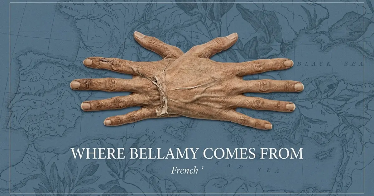 The name Bellamy comes from: French