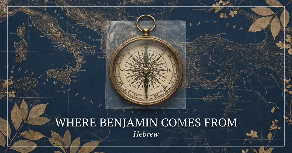 Where Benjamin Comes From