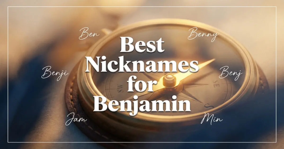 Nicknames for Benjamin