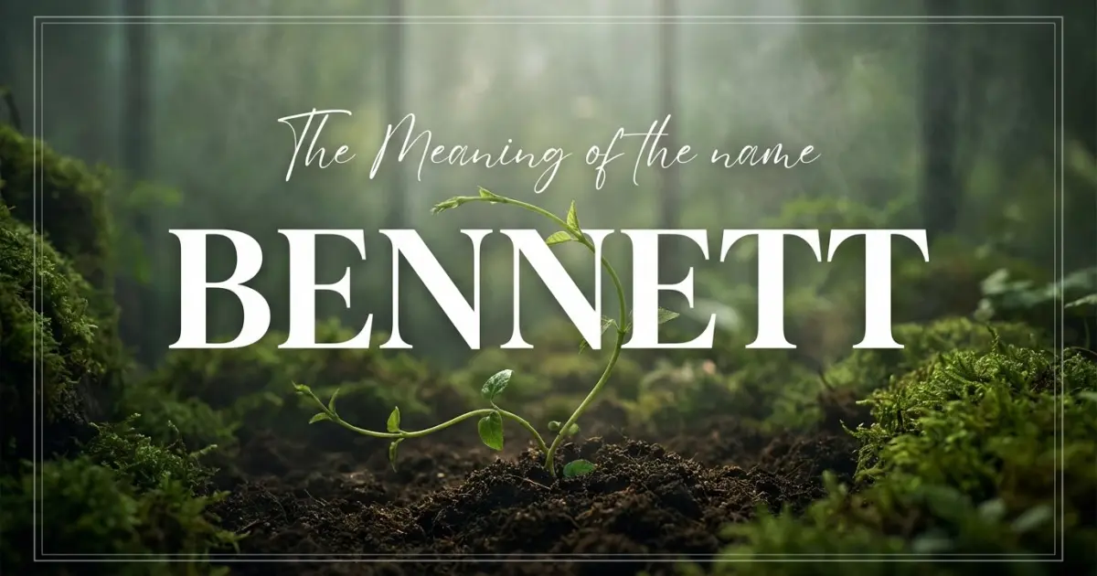 Bennett name meaning