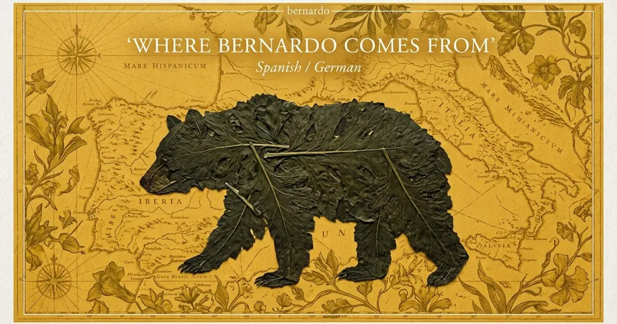 The name Bernardo comes from: Spanish / German