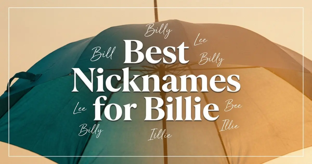 Nicknames for Billie