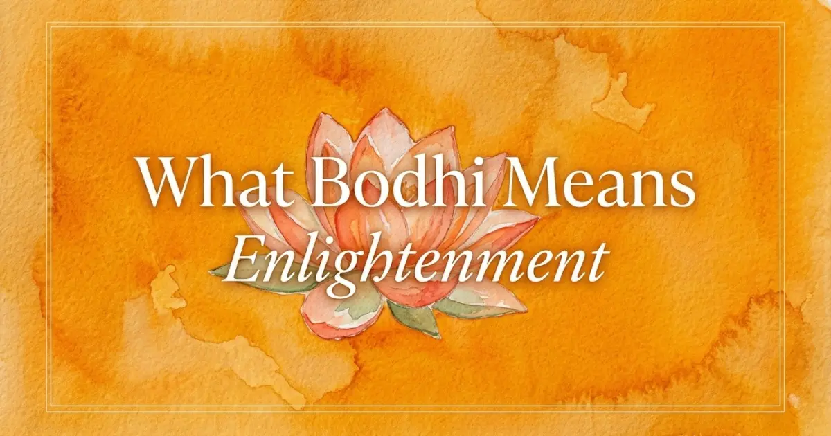 Bodhi name meaning Enlightenment