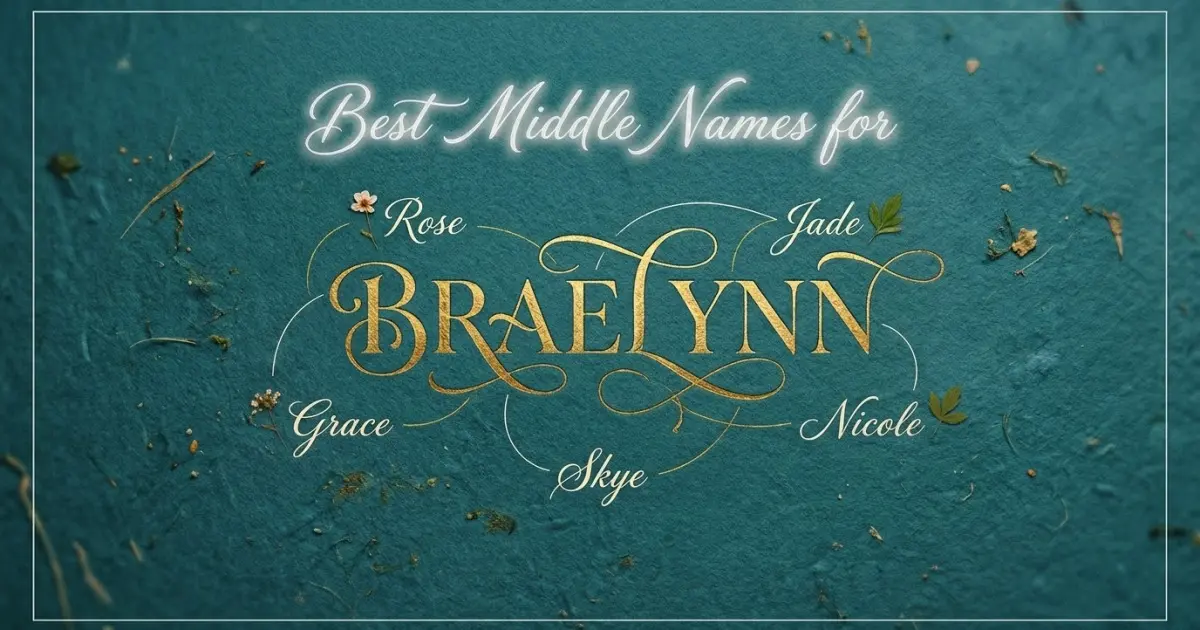 Best middle names for Braelynn