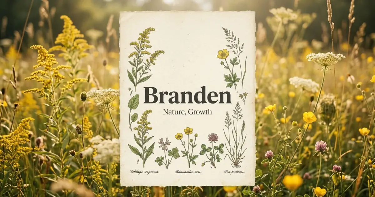 Branden meaning themes: nature, growth