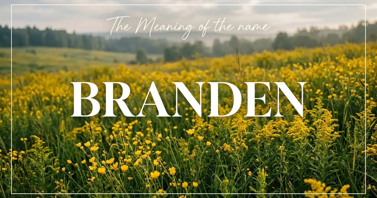 Branden name meaning