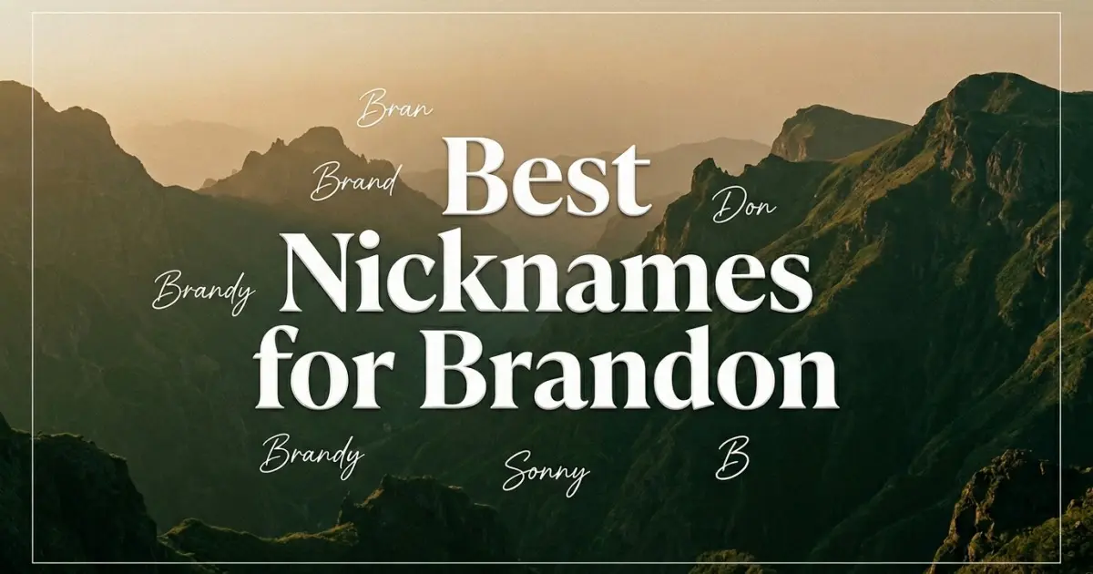 Nicknames for Brandon