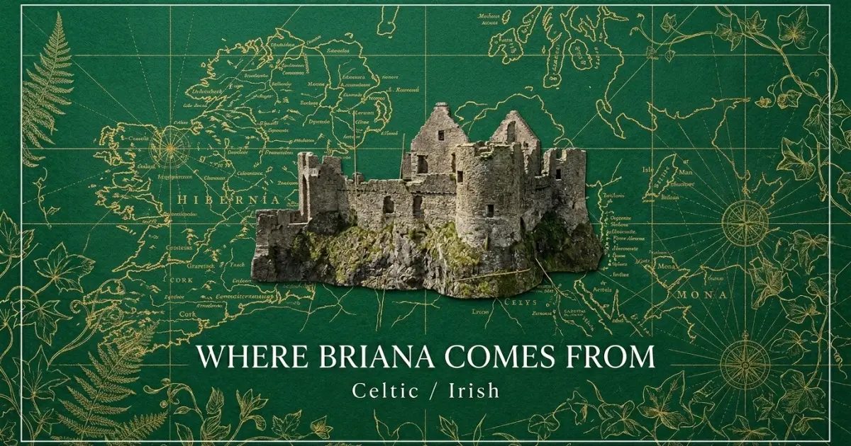 The name Briana comes from: Celtic / Irish