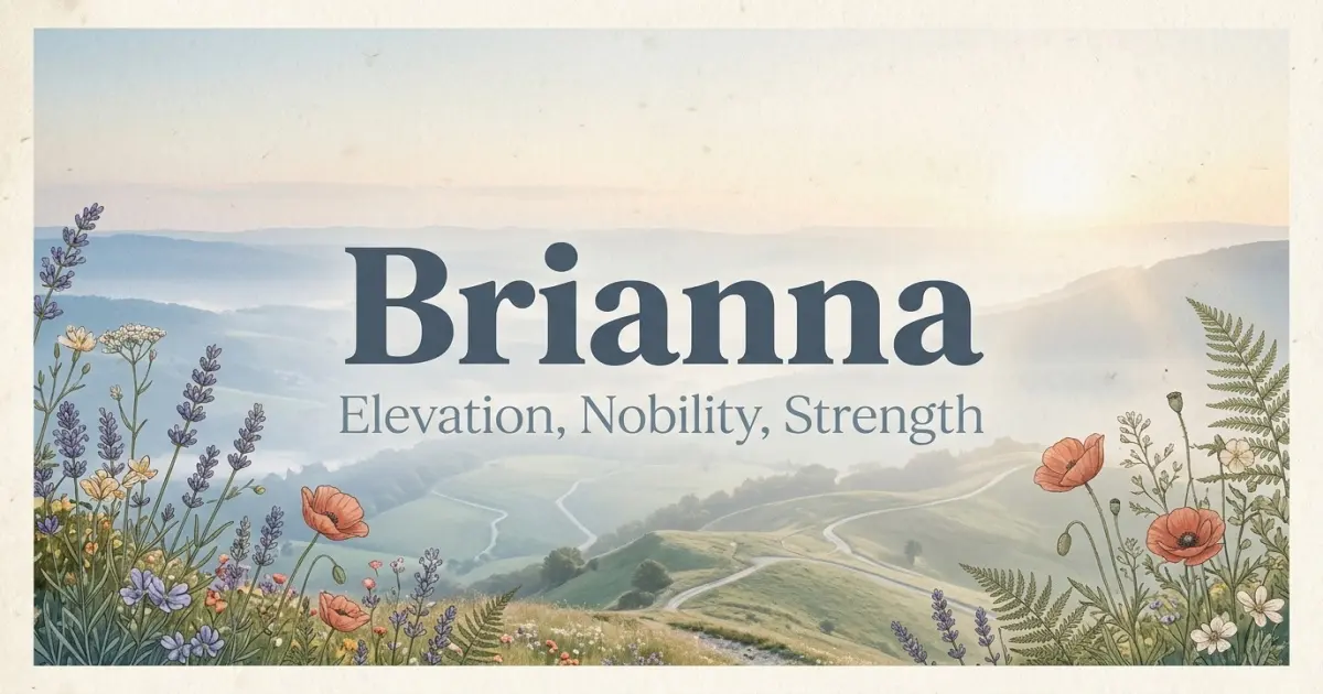 Brianna meaning themes: elevation, nobility, strength