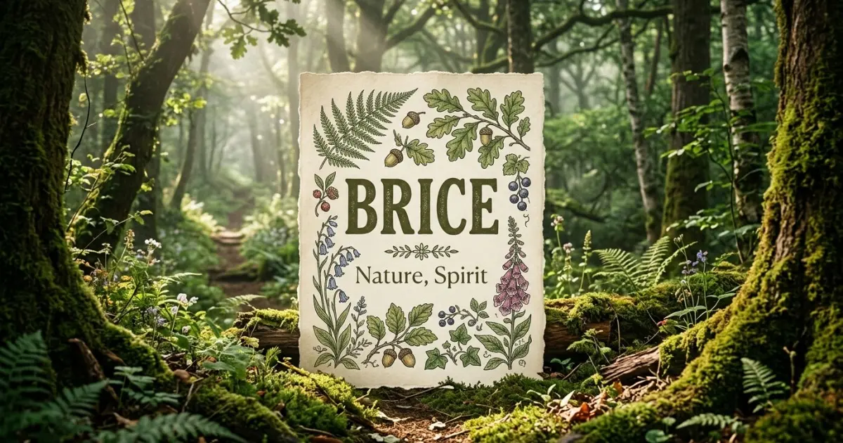 Brice meaning themes: nature, spirit
