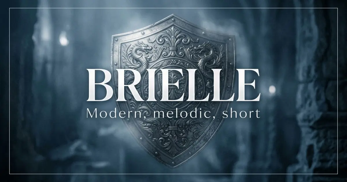 Brielle name vibe: Modern, melodic, short