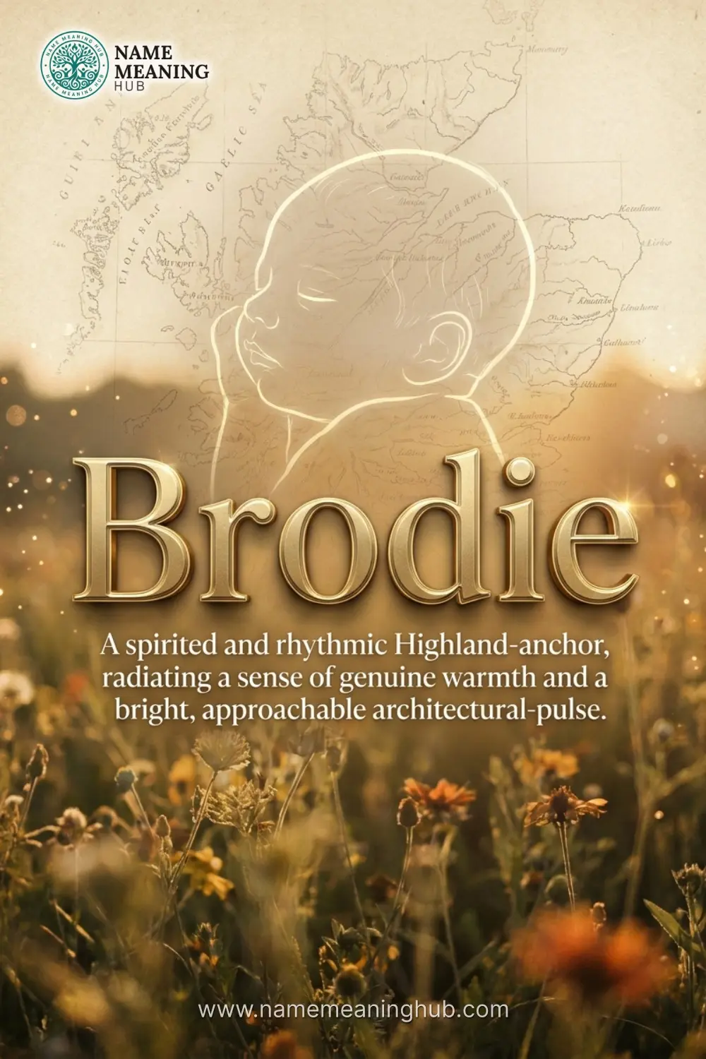 Meaning of the name Brodie: A spirited and rhythmic Highland-anchor, radiating a sense of genuine warmth and a bright, approachable architectural-pulse.