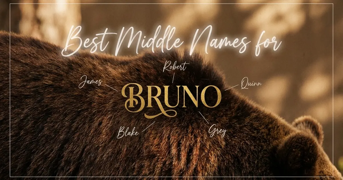 Best middle names for Bruno