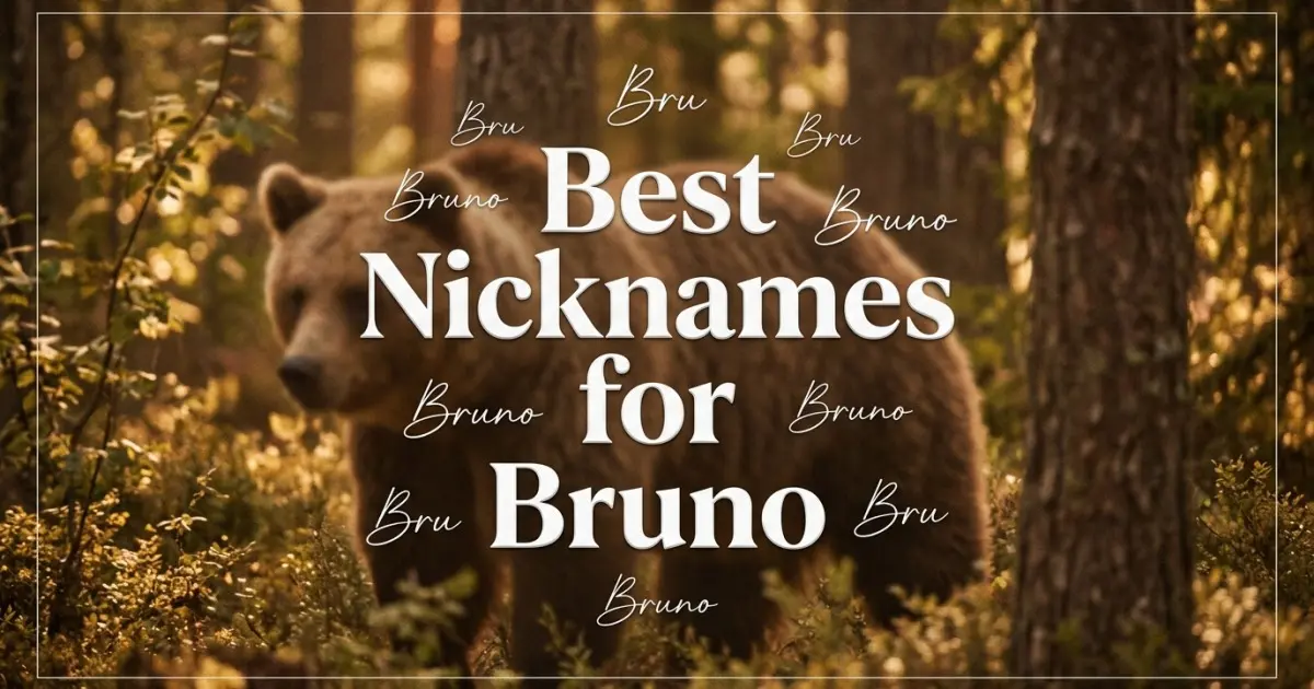 Nicknames for Bruno