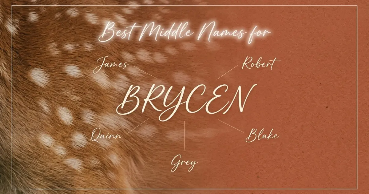 Best middle names for Brycen