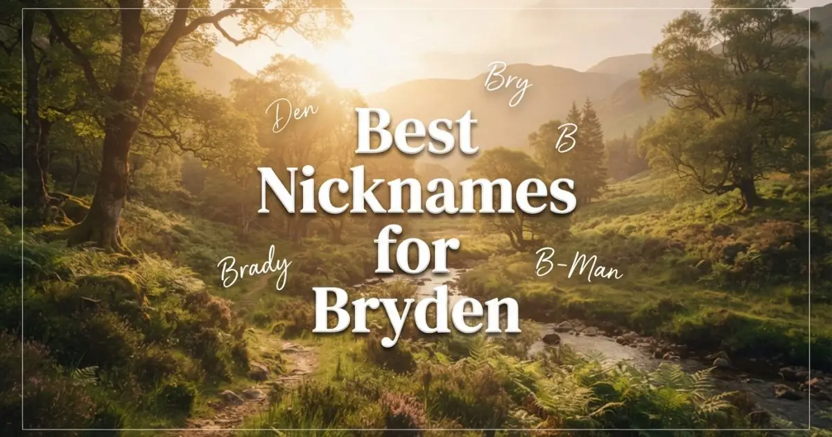 Nicknames for Bryden