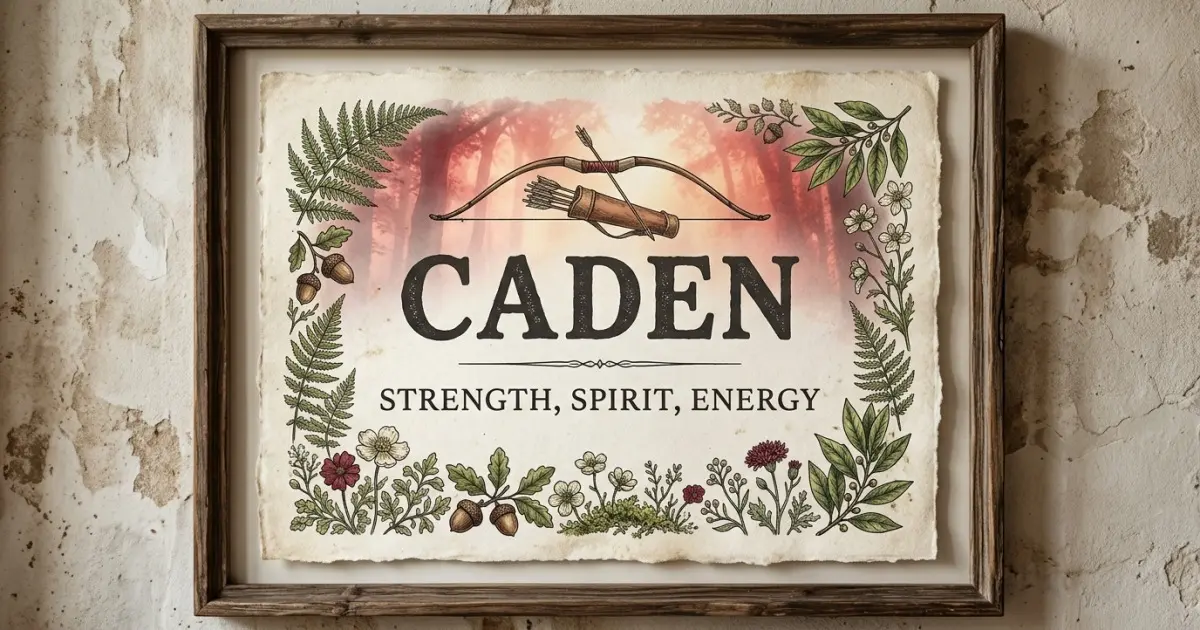 Caden meaning themes: strength, spirit, energy