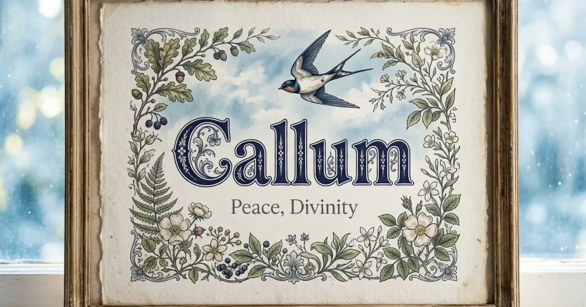 Callum meaning themes: peace, divinity