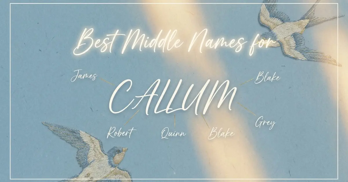 Best middle names for Callum