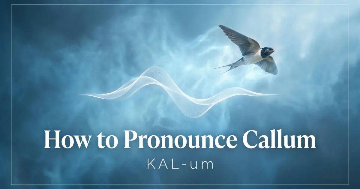 How to pronounce Callum