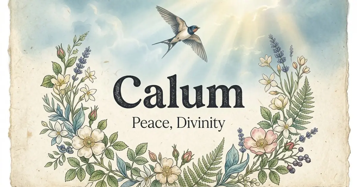 Calum meaning themes: peace, divinity